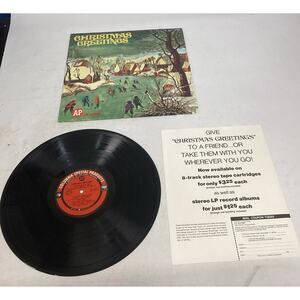 Christmas Greetings - 1970 Columbia Special Products Vinyl Record